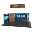 Load image into Gallery viewer, BACKLIT - 20X20 SEGO Backlit Exhibit with Storage Room - Configuration Q