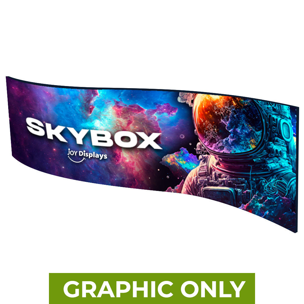 GRAPHIC ONLY 14 Ft. Wave 60 In. Overhead Hanging Banner Replacemen Joy Displays