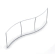 Load image into Gallery viewer, Wave Overhead Hanging Banner - Trade Show Ceiling Sign