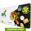 Load image into Gallery viewer, GRAPHIC ONLY - 20'X10' RPL Fabric Pop Up Display Straight Replacement Graphic