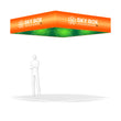 Load image into Gallery viewer, Square Overhead Hanging Banner - Trade Show Ceiling Sign