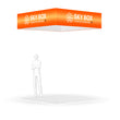 Load image into Gallery viewer, Square Overhead Hanging Banner - Trade Show Ceiling Sign