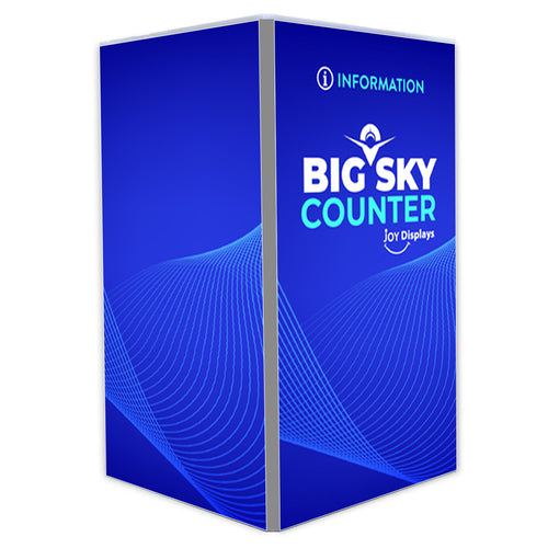 2 ft. x 2 ft. x 40 in. Big Sky Counter