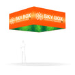 Load image into Gallery viewer, Square Overhead Hanging Banner - Trade Show Ceiling Sign