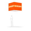 Load image into Gallery viewer, Square Overhead Hanging Banner - Trade Show Ceiling Sign
