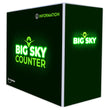 Load image into Gallery viewer, BACKLIT - 4 ft. Big Sky Counter - 40"h SILVER