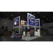 Load image into Gallery viewer, 20X20 Trade Show Exhibit - Island Booth Hybrid Pro 19