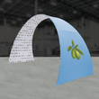 Load image into Gallery viewer, 20Ft Arch 03 Tension Fabric Formulate Exhibit Structure