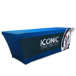 Load image into Gallery viewer, Stretch Table Throw Full Color 8 Ft. With Custom Dye-Sub Print