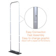 Load image into Gallery viewer, Rejoice Tension Fabric Banner - Tubing Graphic Displays - Convention Expo Signage