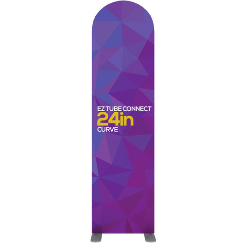 EZ Tube Connect 2 Ft. X 7.5 Ft. Curved Top Fabric Graphic Banner