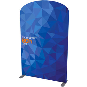 EZ Tube Connect 5 Ft. X 7.5 Ft. Curved Top Fabric Graphic Banner
