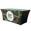 Load image into Gallery viewer, Full Color 6 Ft. Stretch Table Throw - Custom Dye-Sub Print