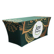 Load image into Gallery viewer, Full Color 6 Ft. Stretch Table Throw - Custom Dye-Sub Print