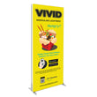 Load image into Gallery viewer, BACKLIT - 3ft VIVID Double-Sided Lightbox Monitor Stand with Shelving - Media Station