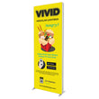 Load image into Gallery viewer, BACKLIT - 3ft VIVID Double-Sided Lightbox Monitor Stand with Shelving - Media Station