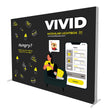 Load image into Gallery viewer, BACKLIT - 8ft VIVID Double-Sided Lightbox - Graphic Banner