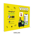 Load image into Gallery viewer, BACKLIT - 10ft VIVID Double-Sided Lightbox - Graphic Banner