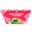 Load image into Gallery viewer, 10 Ft. Fabric Pop Up ONE CHOICE Display - 89"H - Straight Trade Show Exhibit Booth