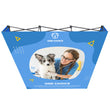 Load image into Gallery viewer, 8 Ft. Fabric Pop Up Display - 89"H ONE CHOICE Straight Trade Show Exhibit Booth