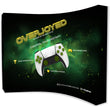 Load image into Gallery viewer, 10 Ft. Fabric Pop Up Overjoyed Display - 89"H - Curved Trade Show Exhibit Booth
