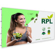 Load image into Gallery viewer, 15 Ft. RPL Fabric Pop Up Display - 89&quot;H Straight Trade Show Exhibit Booth