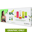 Load image into Gallery viewer, GRAPHIC ONLY - 20 Ft. RPL Fabric Pop Up Display - 89"H Straight Replacement Graphic