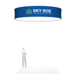 Load image into Gallery viewer, Circle Overhead Hanging Banner - Trade Show Ceiling Sign