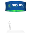 Load image into Gallery viewer, Circle Overhead Hanging Banner - Trade Show Ceiling Sign