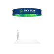 Load image into Gallery viewer, Circle Overhead Hanging Banner - Trade Show Ceiling Sign