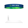 Load image into Gallery viewer, Circle Overhead Hanging Banner - Trade Show Ceiling Sign
