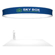 Load image into Gallery viewer, Circle Overhead Hanging Banner - Trade Show Ceiling Sign