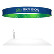 Load image into Gallery viewer, Circle Overhead Hanging Banner - Trade Show Ceiling Sign