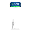 Load image into Gallery viewer, Circle Overhead Hanging Banner - Trade Show Ceiling Sign