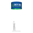 Load image into Gallery viewer, Circle Overhead Hanging Banner - Trade Show Ceiling Sign