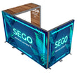 Load image into Gallery viewer, BACKLIT - 13.2ft x 7.4ft SEGO Modular Double-Sided Lightbox Display Configuration G - For 15 X 10 Space