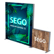 Load image into Gallery viewer, BACKLIT - 10ft x 7.4ft SEGO Modular Double-Sided Lightbox Display Configuration D