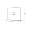 Load image into Gallery viewer, Acrylic Bottom Loading Display Sign Holders