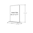Load image into Gallery viewer, Acrylic Bottom Loading Display Sign Holders