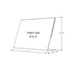 Load image into Gallery viewer, Acrylic Slant Back Display Sign Holders