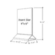 Load image into Gallery viewer, Acrylic Top Loading Display Sign Holders