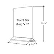 Load image into Gallery viewer, Acrylic Top Loading Display Sign Holders