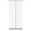 Load image into Gallery viewer, Floor Standing Sneeze Guard - 36&quot; W X 80&quot; H Freestanding Roll Up Clear Shield