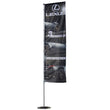 Load image into Gallery viewer, Splash Outdoor Banner Stand With 2.6 Ft. X 8 Ft. Single-Sided Graphic Package