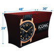 Load image into Gallery viewer, Stretch Table Throw Full Color 4 Ft. With Custom Dye-Sub Print