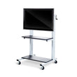 Load image into Gallery viewer, Crank-Adjustable Flat Panel TV Cart