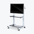Load image into Gallery viewer, Crank-Adjustable Flat Panel TV Cart