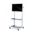 Load image into Gallery viewer, Crank-Adjustable Flat Panel TV Cart