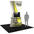 Load image into Gallery viewer, 10Ft Tall 10ft Tower 02 Tension Fabric Formulate Exhibit Structure