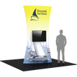 Load image into Gallery viewer, 10Ft Tall 10ft Tower 03 Tension Fabric Formulate Exhibit Structure